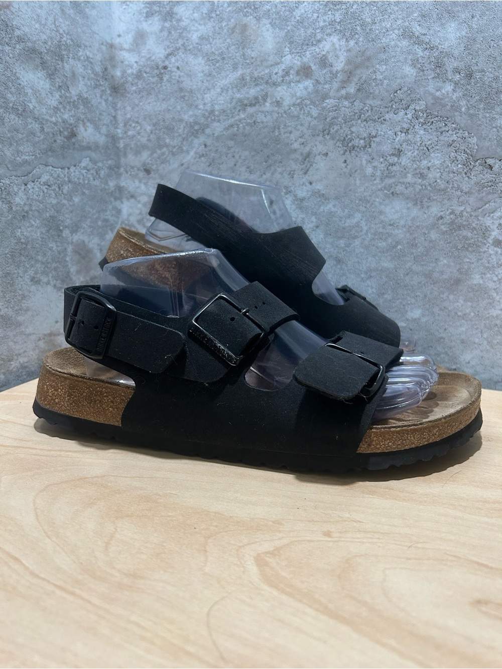 Black Birkenstock Arizona sandals size 40